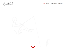 Tablet Screenshot of grass.co.jp